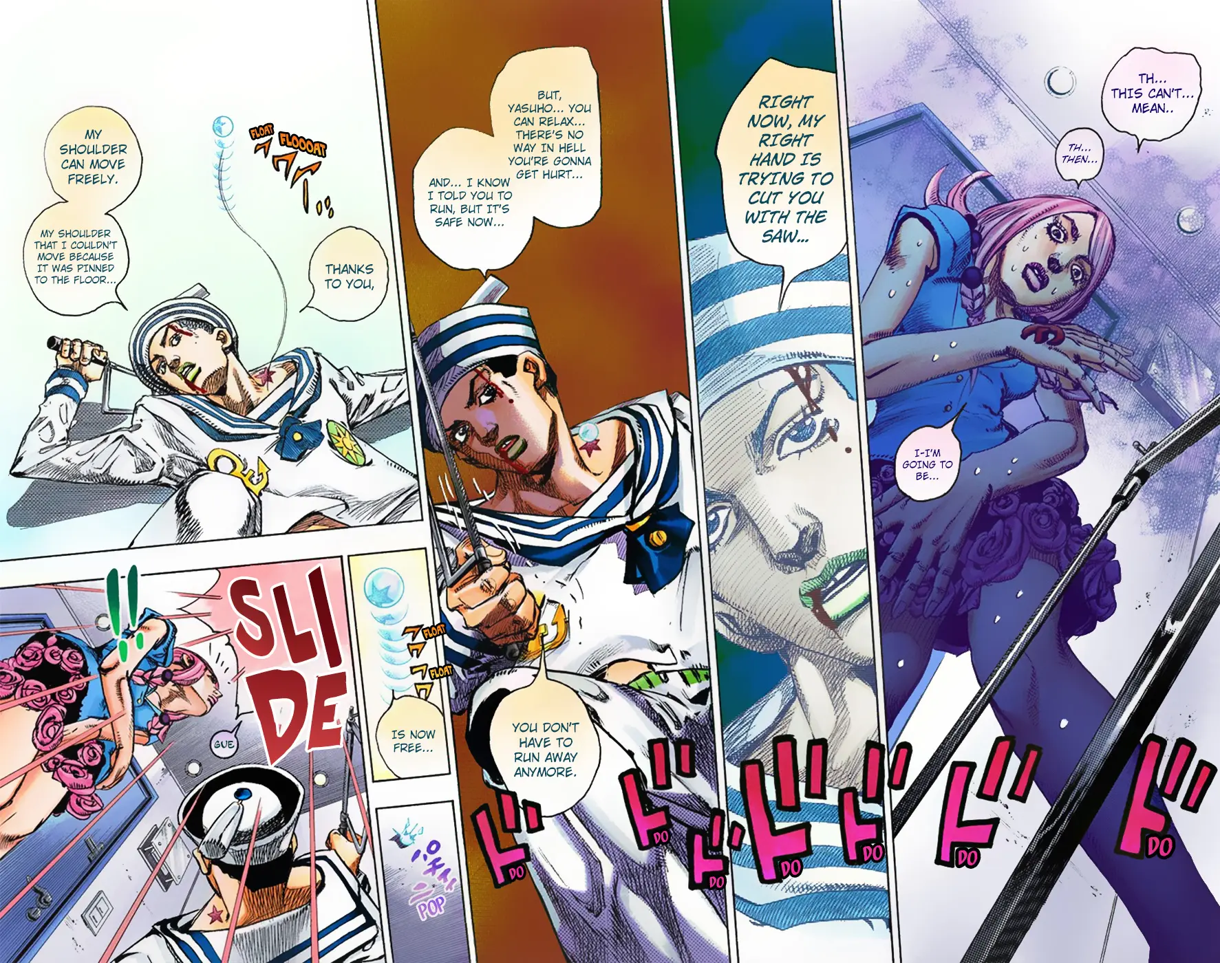 JoJo's Bizarre Adventure, Part 8: JoJolion Colored Manga — Chapter 5 — Page 29