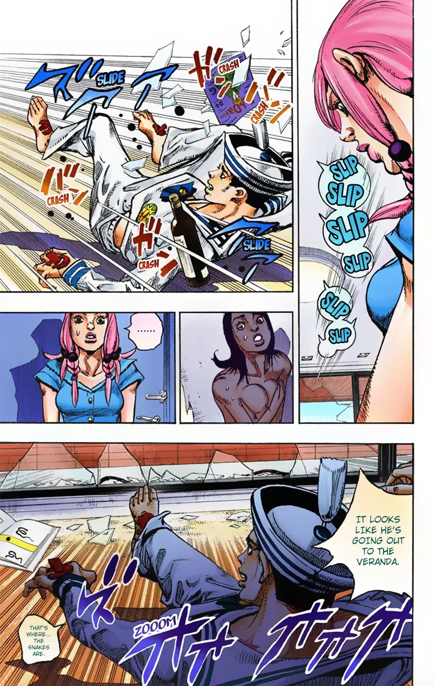 JoJo's Bizarre Adventure, Part 8: JoJolion Colored Manga — Chapter 5 — Page 33