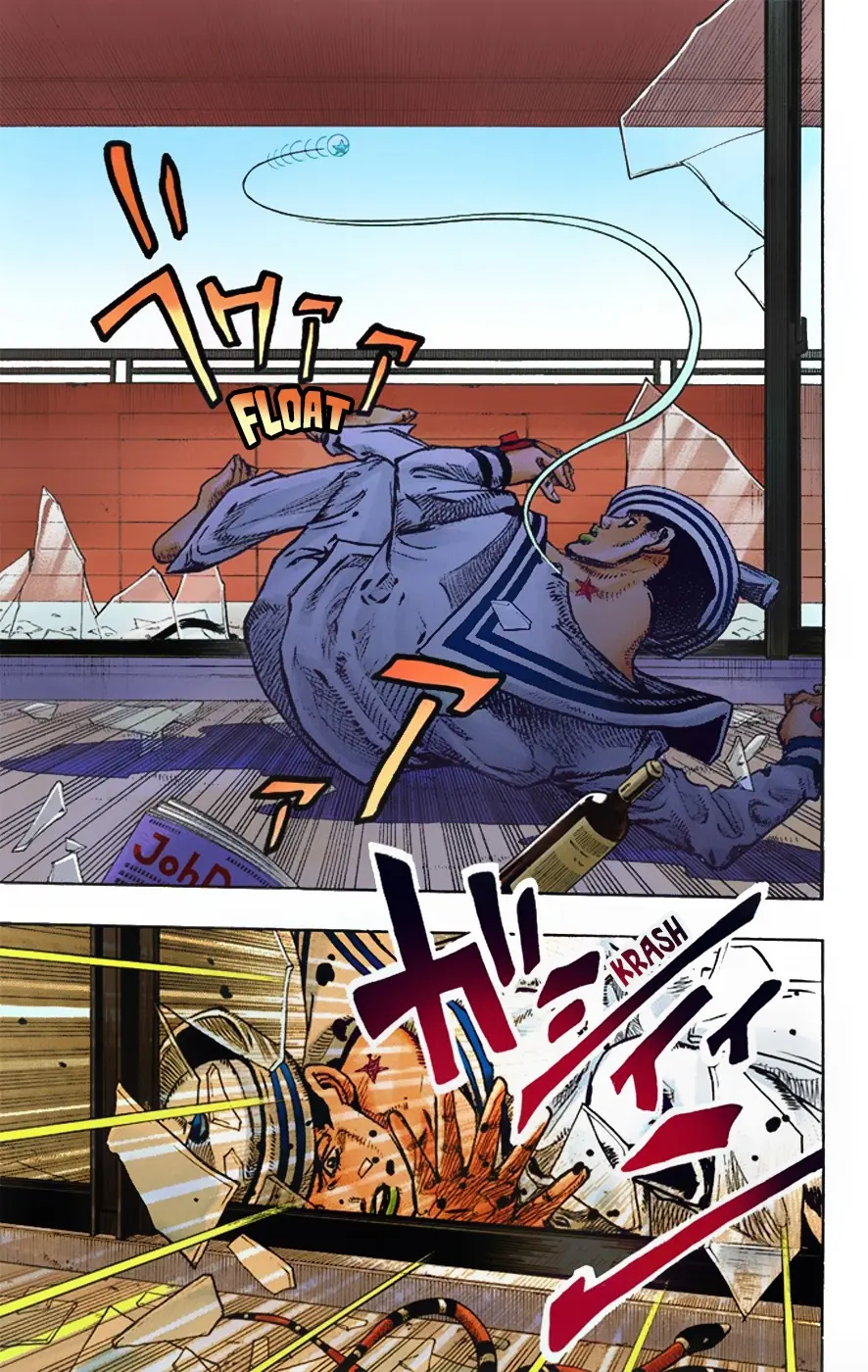 JoJo's Bizarre Adventure, Part 8: JoJolion Colored Manga — Chapter 5 — Page 35