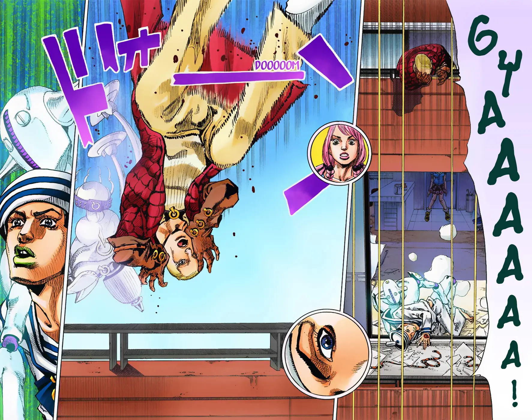 JoJo's Bizarre Adventure, Part 8: JoJolion Colored Manga — Chapter 5 — Page 38