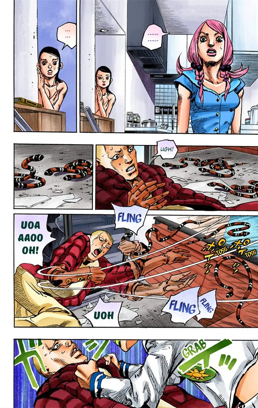 JoJo's Bizarre Adventure, Part 8: JoJolion Colored Manga — Chapter 6 — Page 10