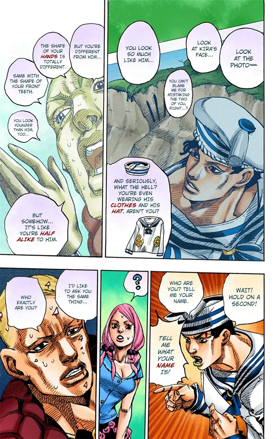 JoJo's Bizarre Adventure, Part 8: JoJolion Colored Manga — Chapter 6 — Page 23