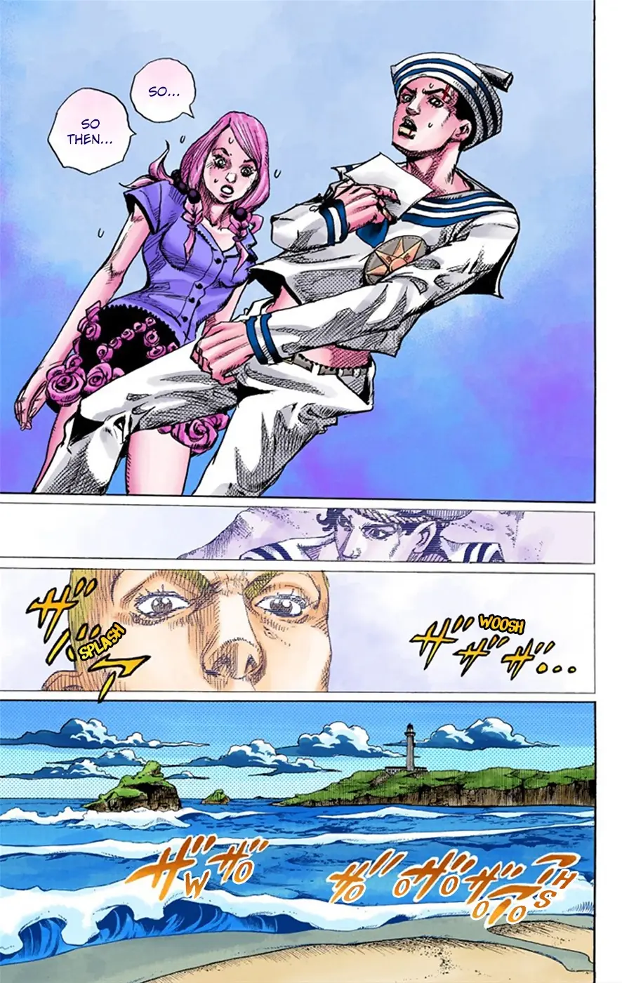 JoJo's Bizarre Adventure, Part 8: JoJolion Colored Manga — Chapter 6 — Page 25