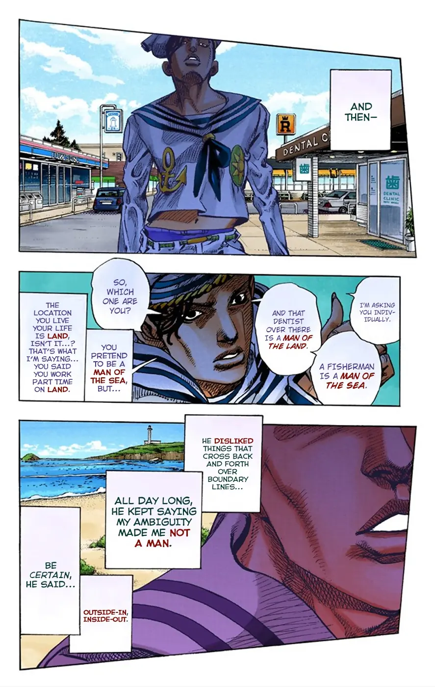 JoJo's Bizarre Adventure, Part 8: JoJolion Colored Manga — Chapter 6 — Page 30
