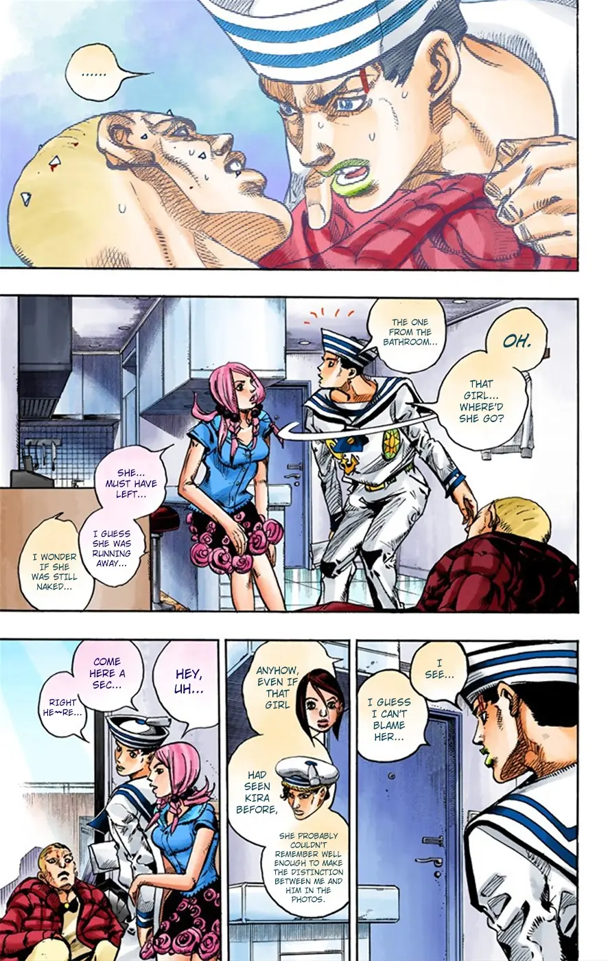 JoJo's Bizarre Adventure, Part 8: JoJolion Colored Manga — Chapter 6 — Page 35