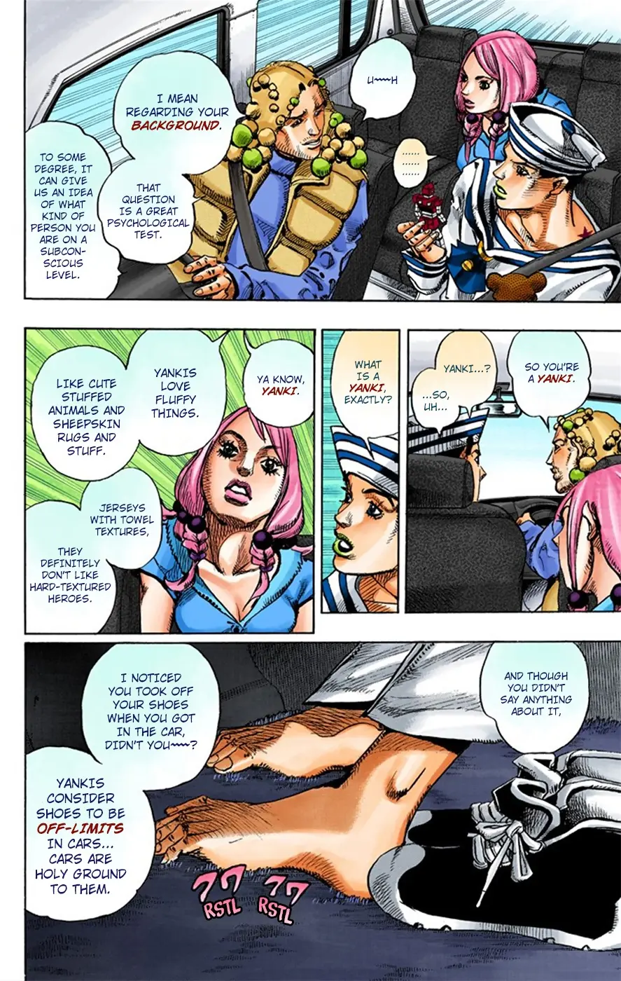 JoJo's Bizarre Adventure, Part 8: JoJolion Colored Manga — Chapter 7 — Page 6