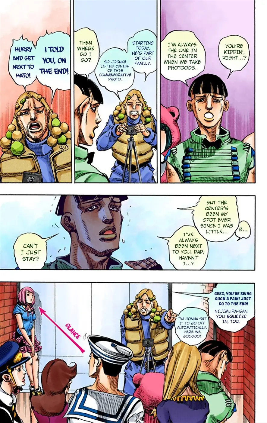 JoJo's Bizarre Adventure, Part 8: JoJolion Colored Manga — Chapter 7 — Page 18