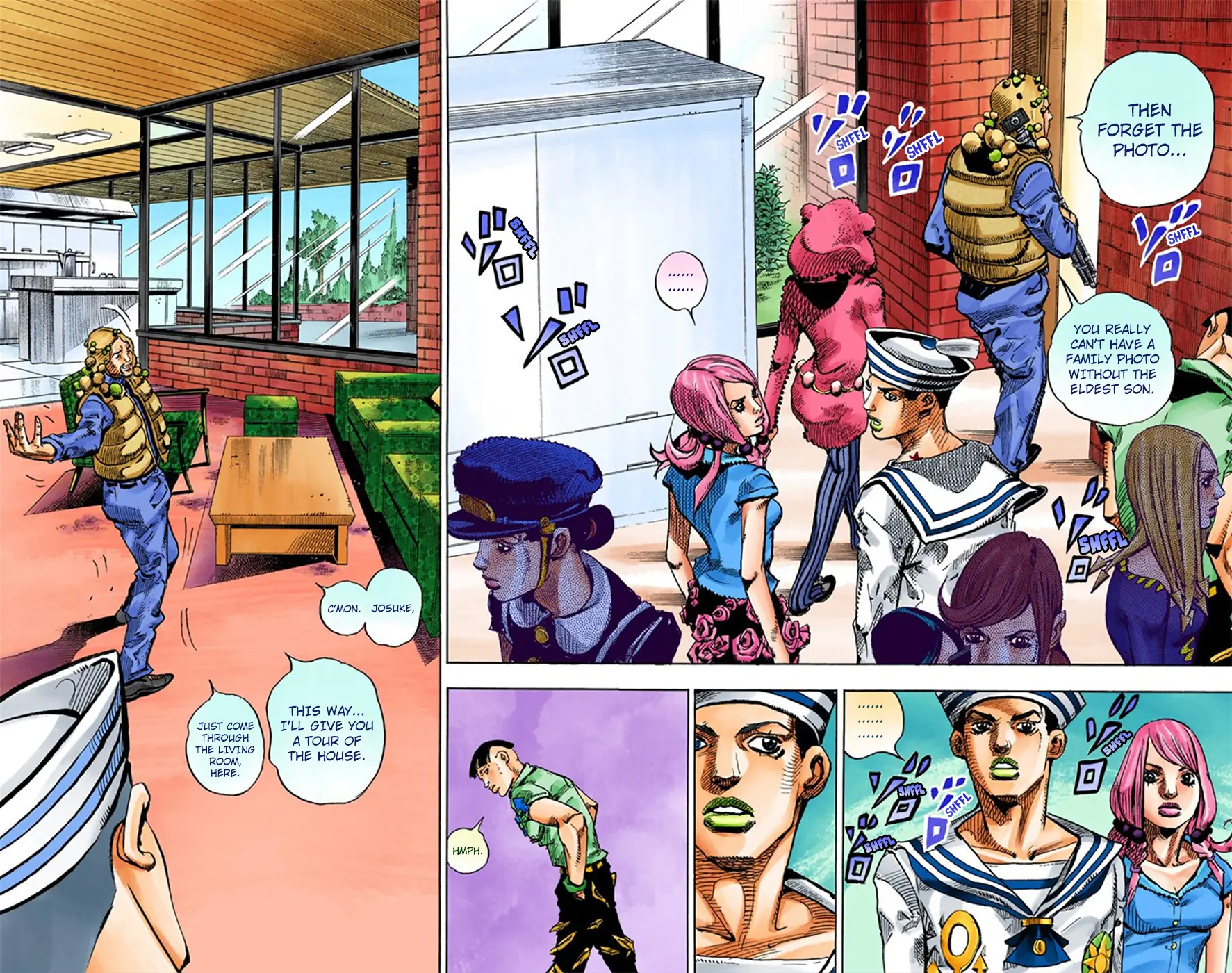 JoJo's Bizarre Adventure, Part 8: JoJolion Colored Manga — Chapter 7 — Page 21