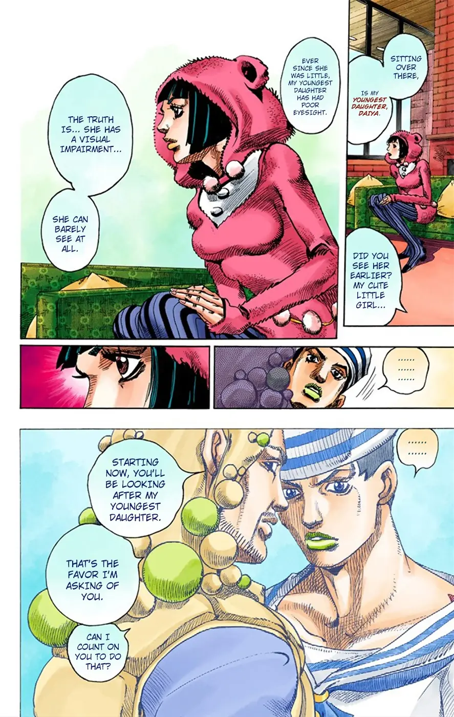 JoJo's Bizarre Adventure, Part 8: JoJolion Colored Manga — Chapter 7 — Page 26