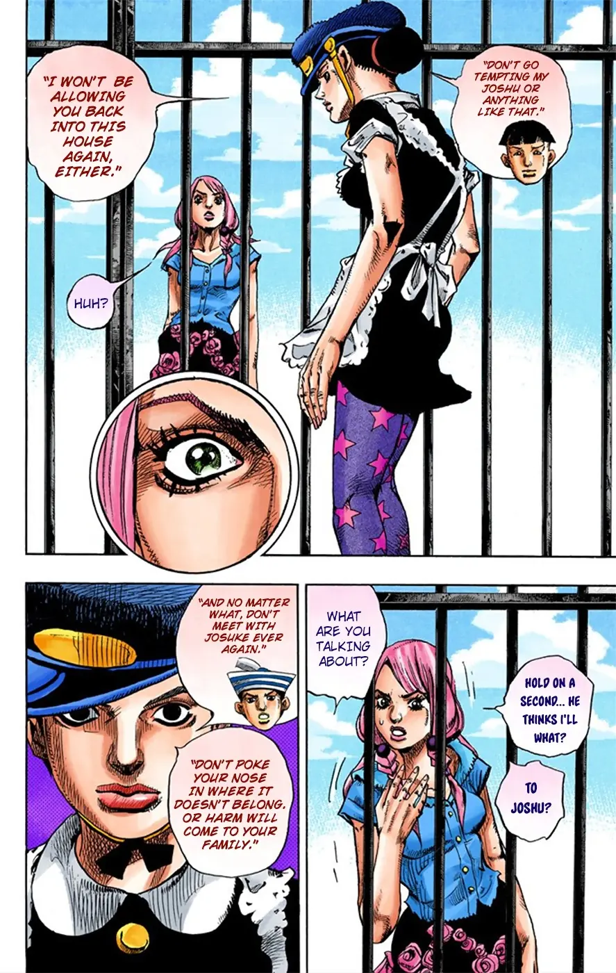 JoJo's Bizarre Adventure, Part 8: JoJolion Colored Manga — Chapter 7 — Page 32