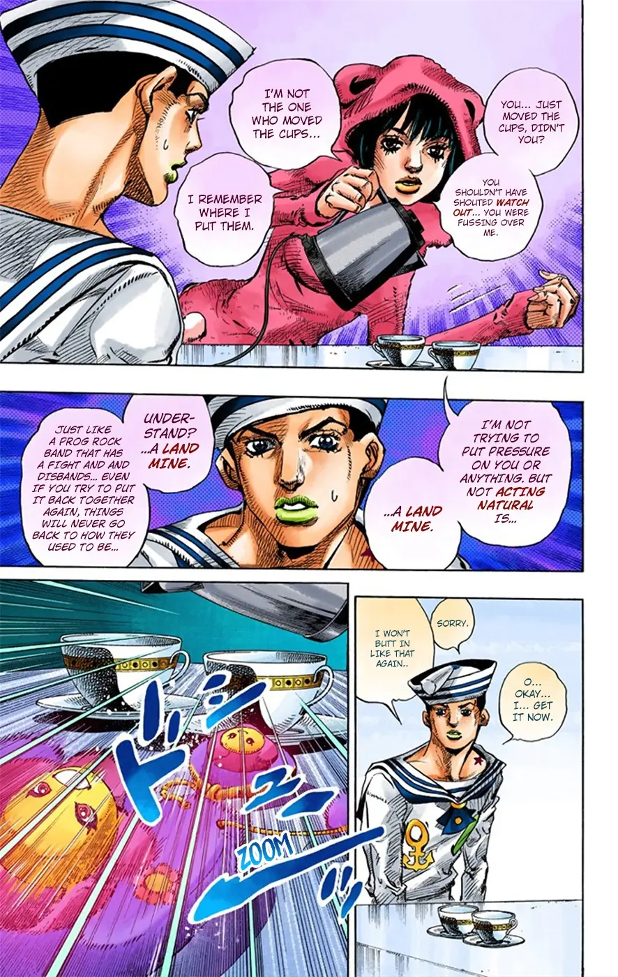 JoJo's Bizarre Adventure, Part 8: JoJolion Colored Manga — Chapter 7 — Page 41