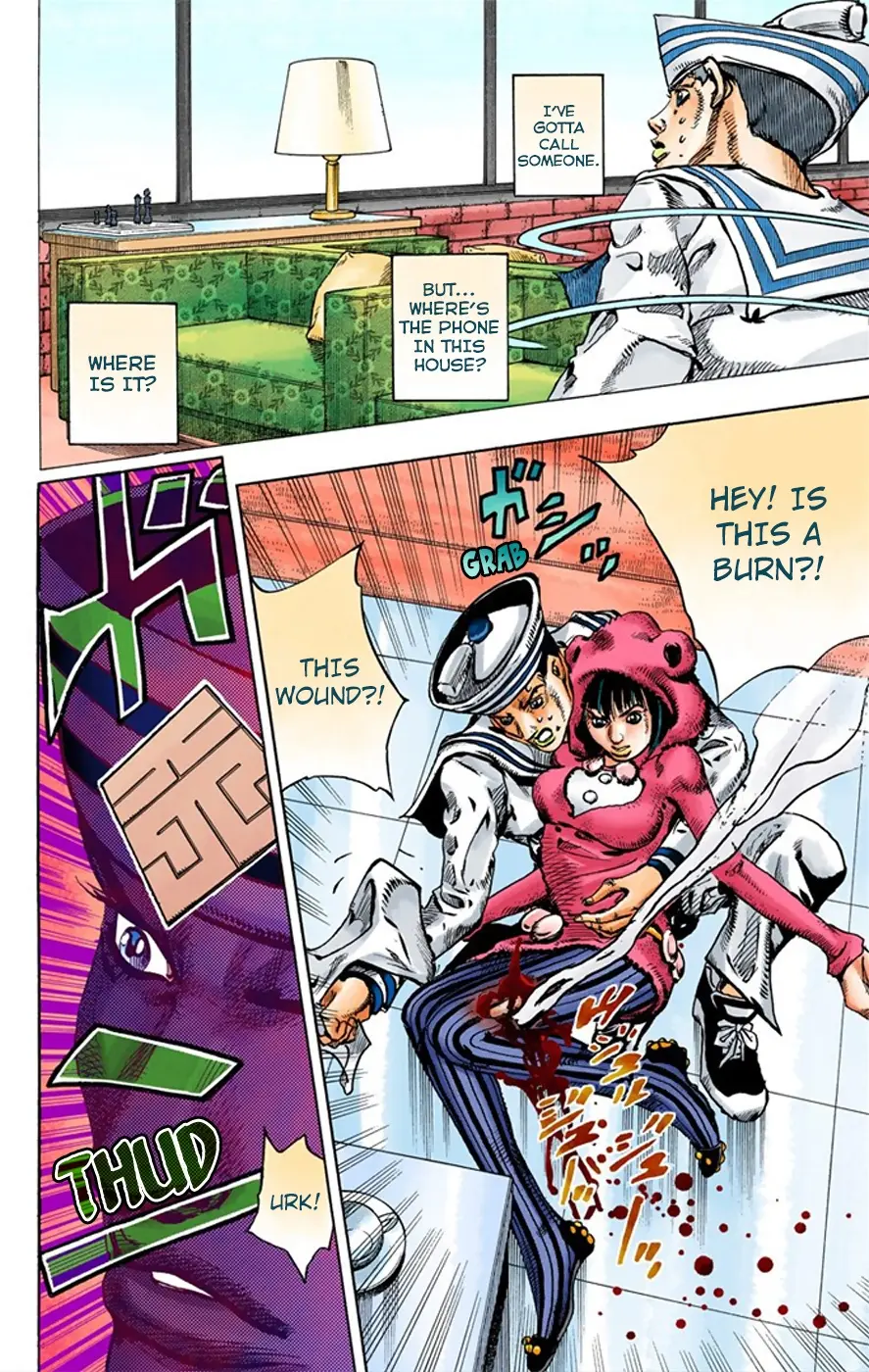 JoJo's Bizarre Adventure, Part 8: JoJolion Colored Manga — Chapter 8 — Page 6