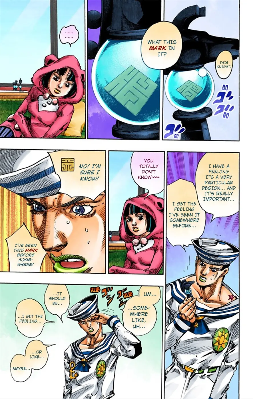 JoJo's Bizarre Adventure, Part 8: JoJolion Colored Manga — Chapter 8 — Page 16
