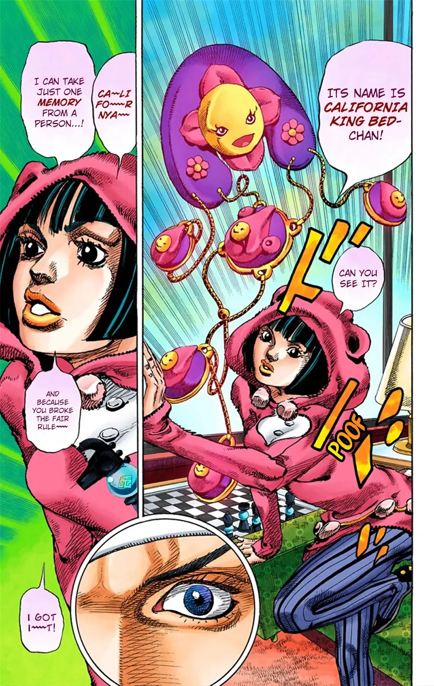 JoJo's Bizarre Adventure, Part 8: JoJolion Colored Manga — Chapter 8 — Page 18