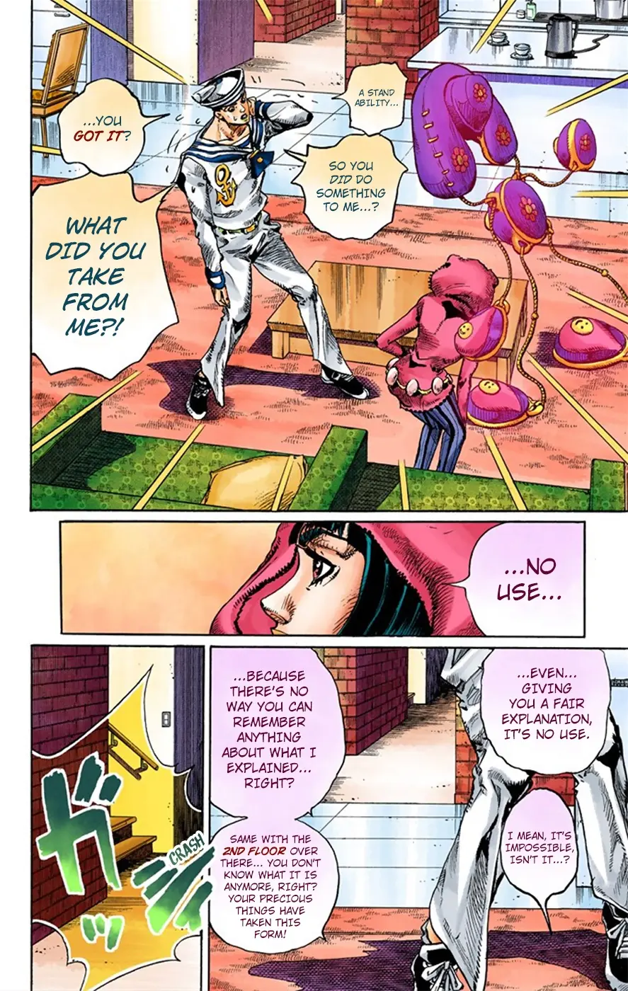JoJo's Bizarre Adventure, Part 8: JoJolion Colored Manga — Chapter 8 — Page 19
