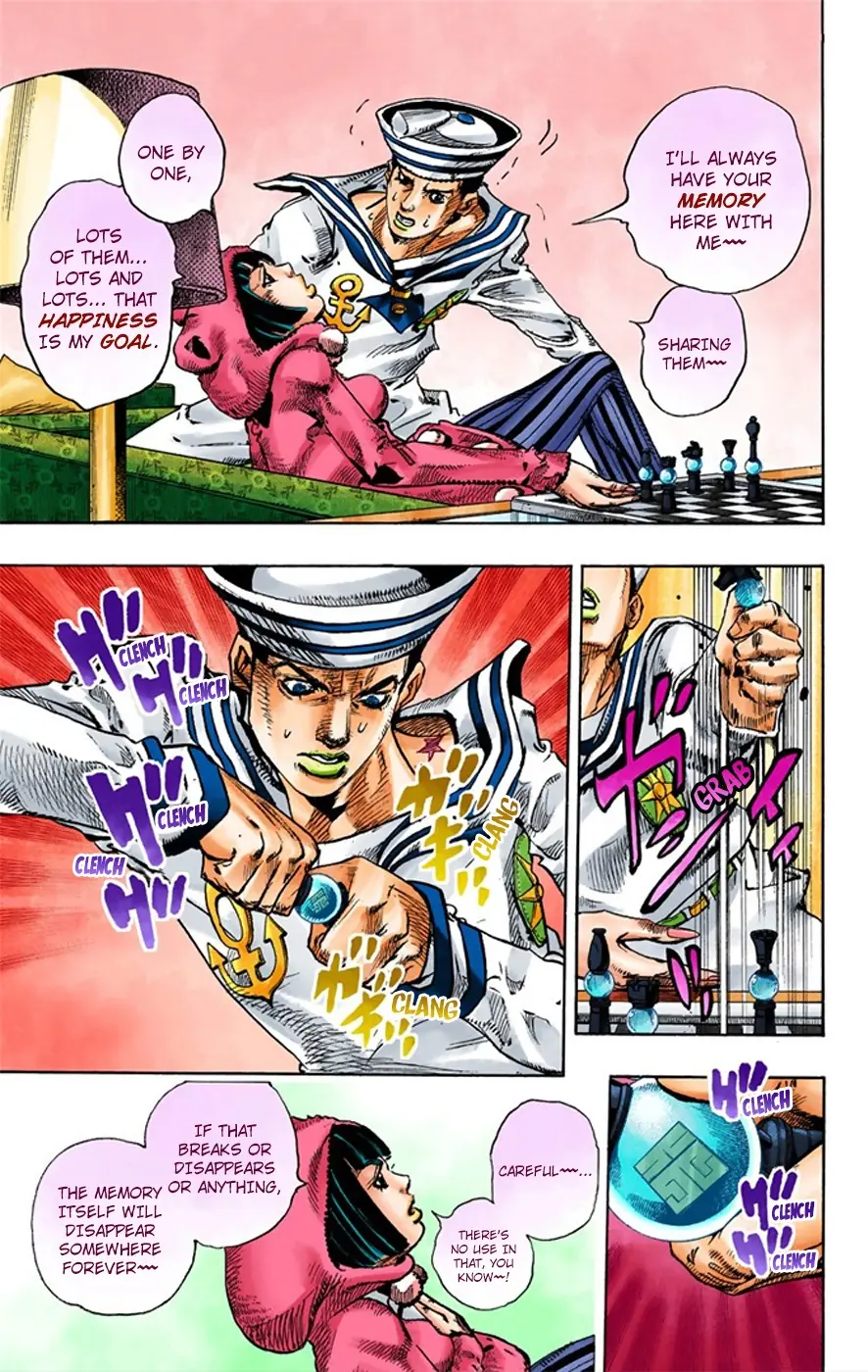 JoJo's Bizarre Adventure, Part 8: JoJolion Colored Manga — Chapter 8 — Page 23