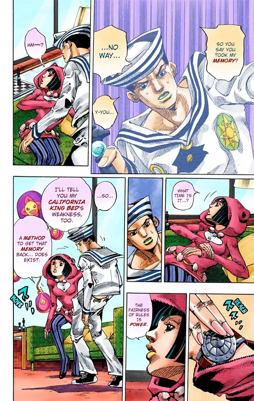 JoJo's Bizarre Adventure, Part 8: JoJolion Colored Manga — Chapter 8 — Page 24