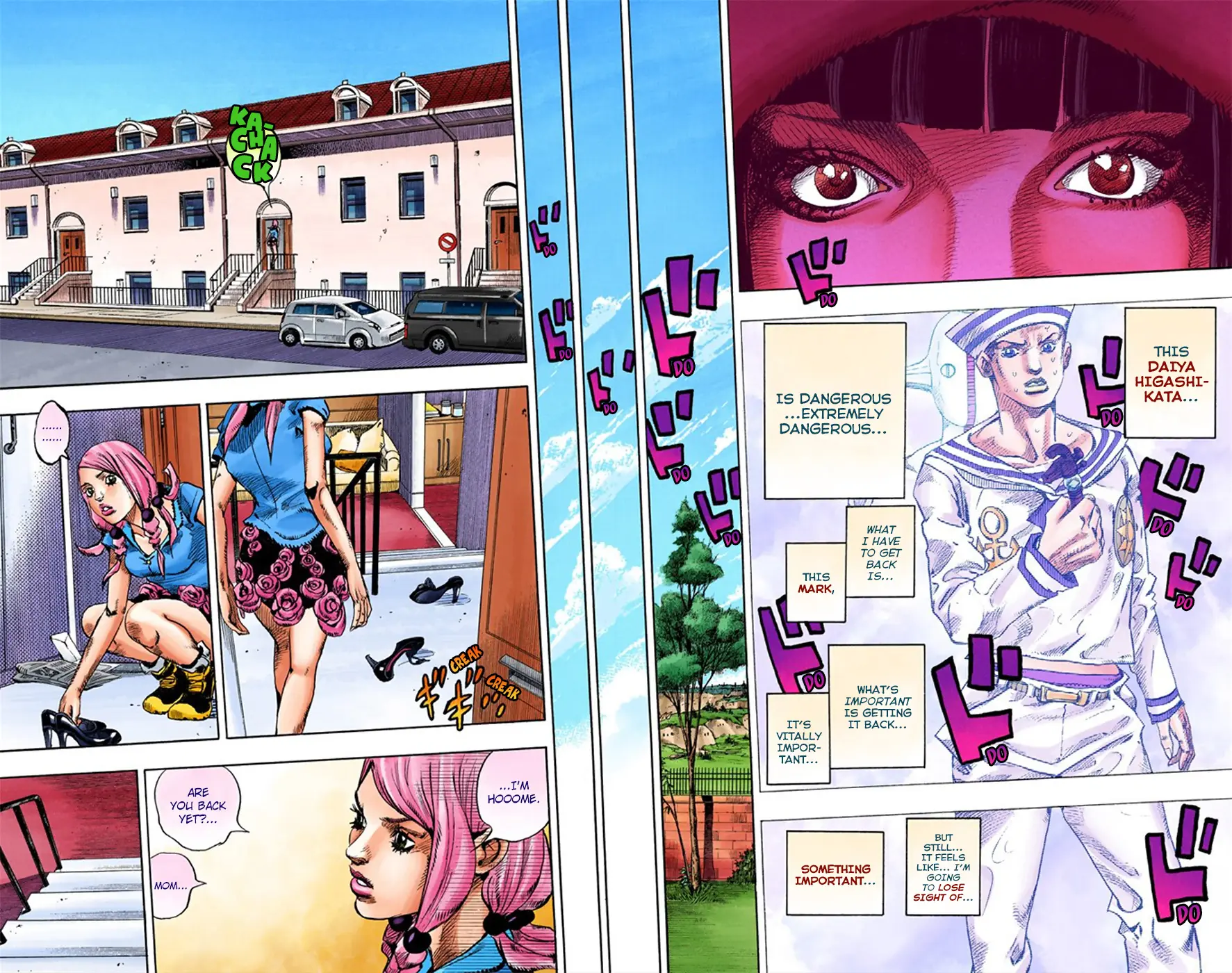 JoJo's Bizarre Adventure, Part 8: JoJolion Colored Manga — Chapter 8 — Page 28
