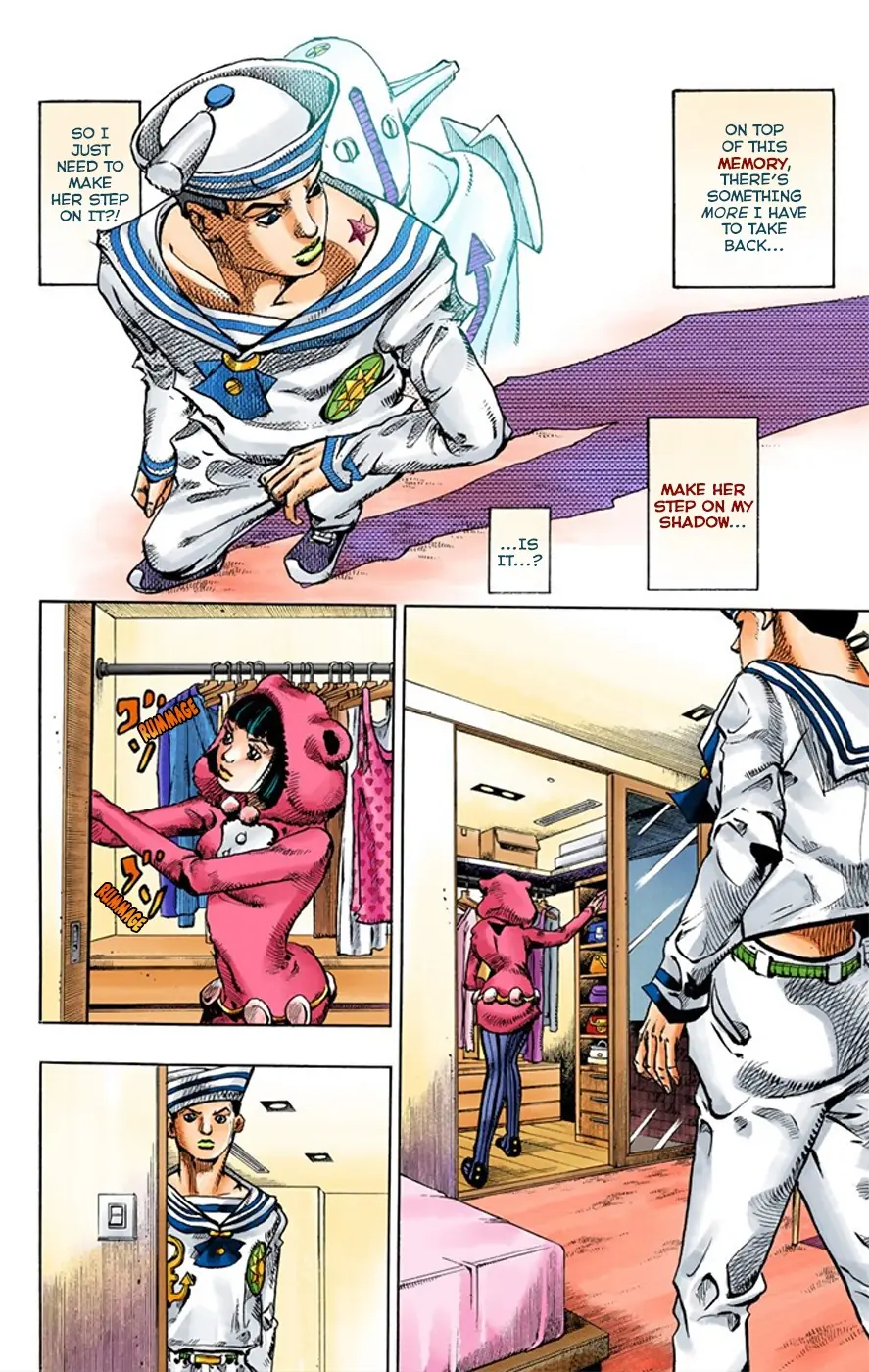 JoJo's Bizarre Adventure, Part 8: JoJolion Colored Manga — Chapter 8 — Page 38