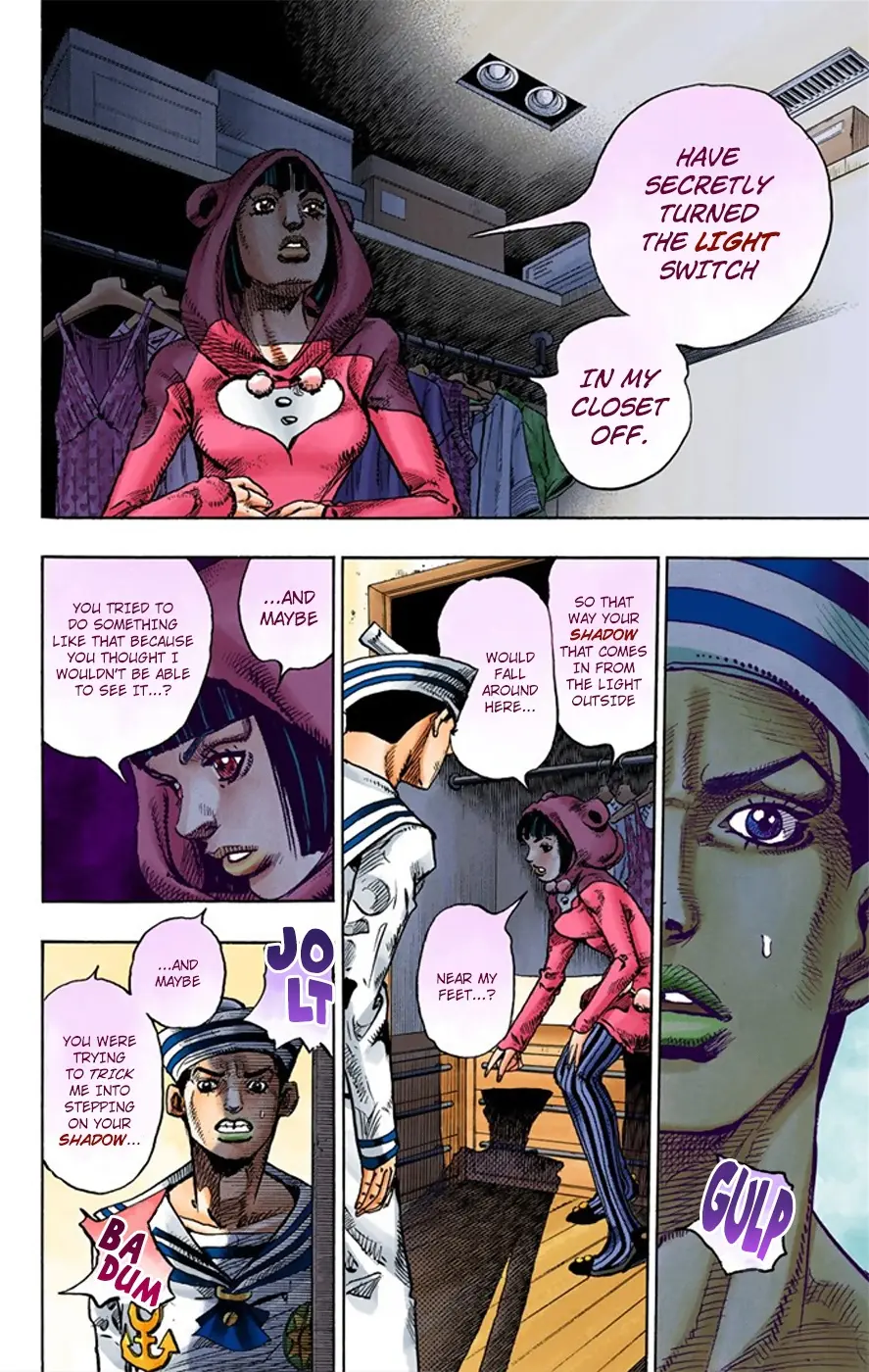 JoJo's Bizarre Adventure, Part 8: JoJolion Colored Manga — Chapter 8 — Page 42