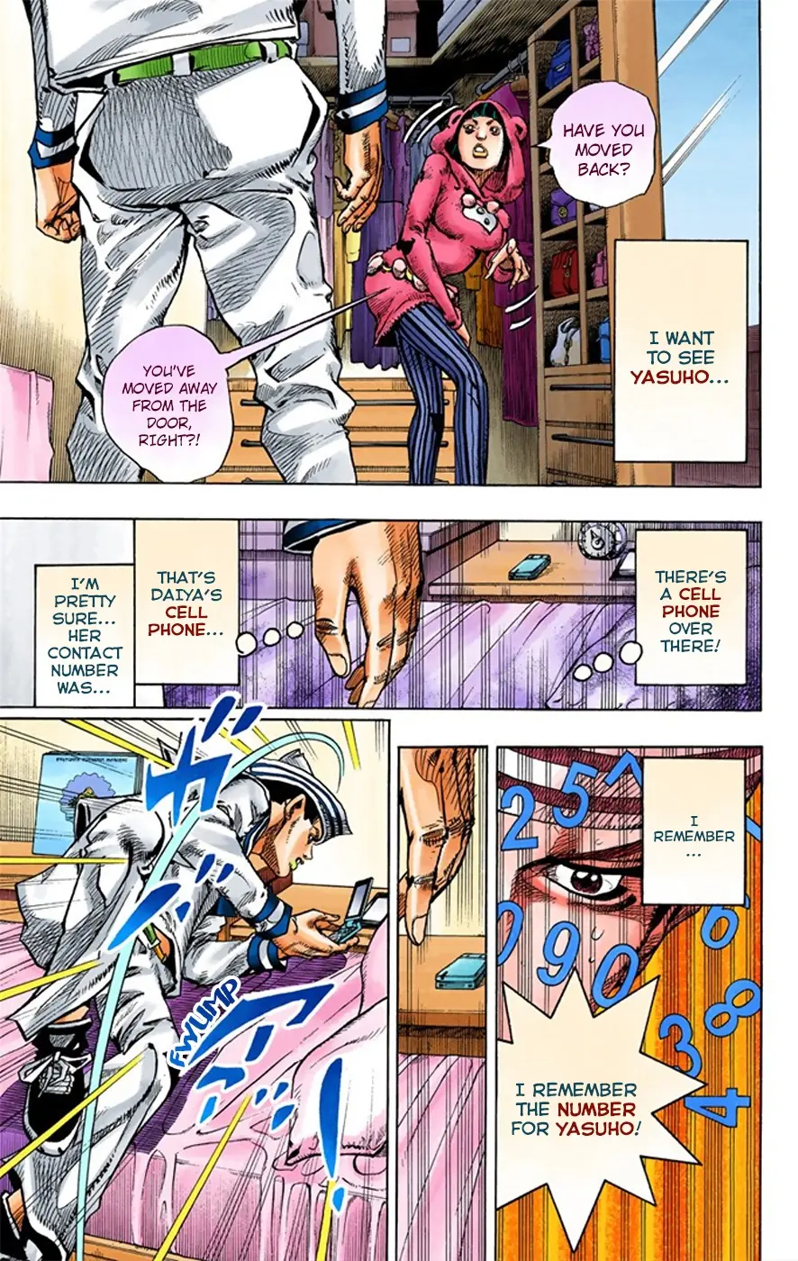 JoJo's Bizarre Adventure, Part 8: JoJolion Colored Manga — Chapter 9 — Page 7