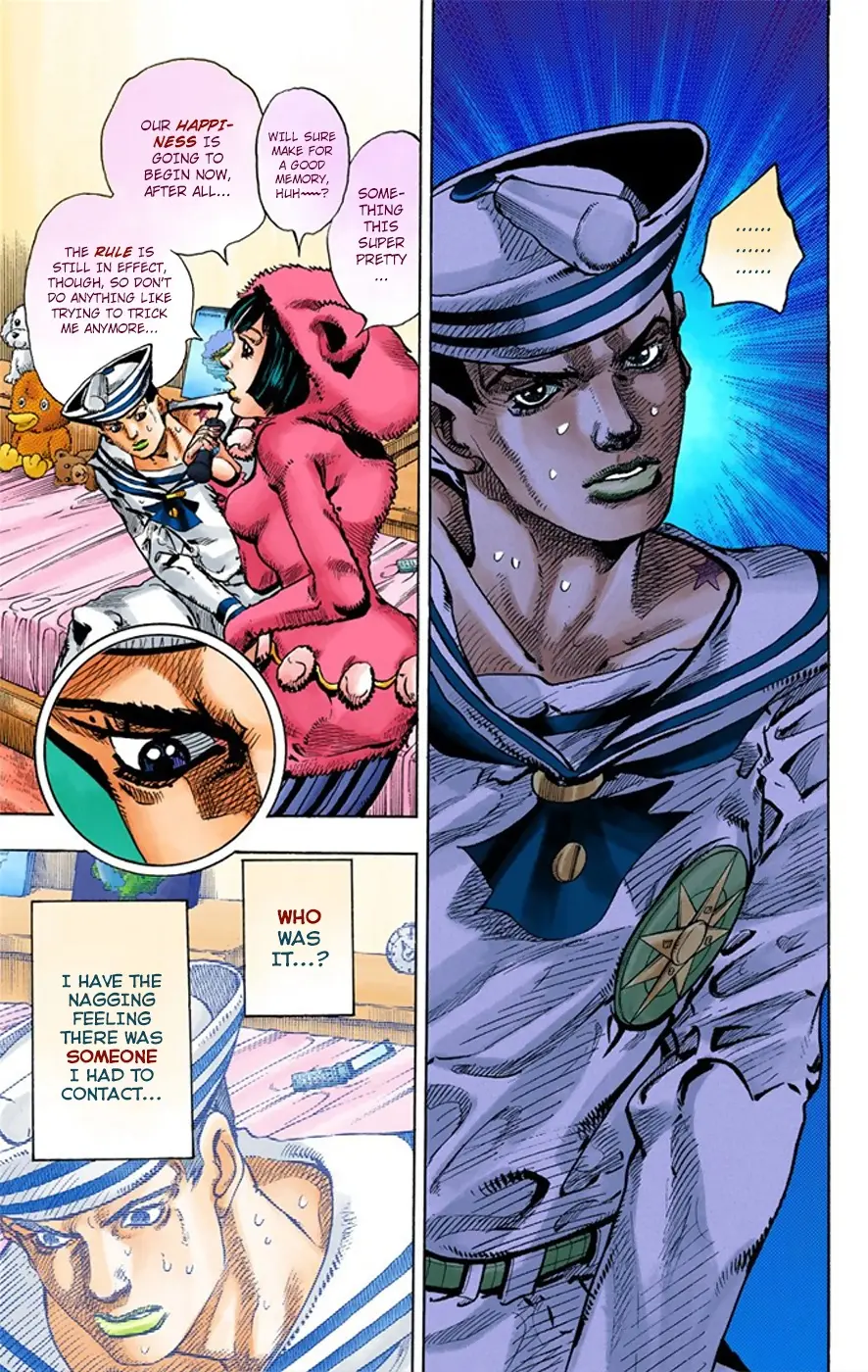 JoJo's Bizarre Adventure, Part 8: JoJolion Colored Manga — Chapter 9 — Page 13