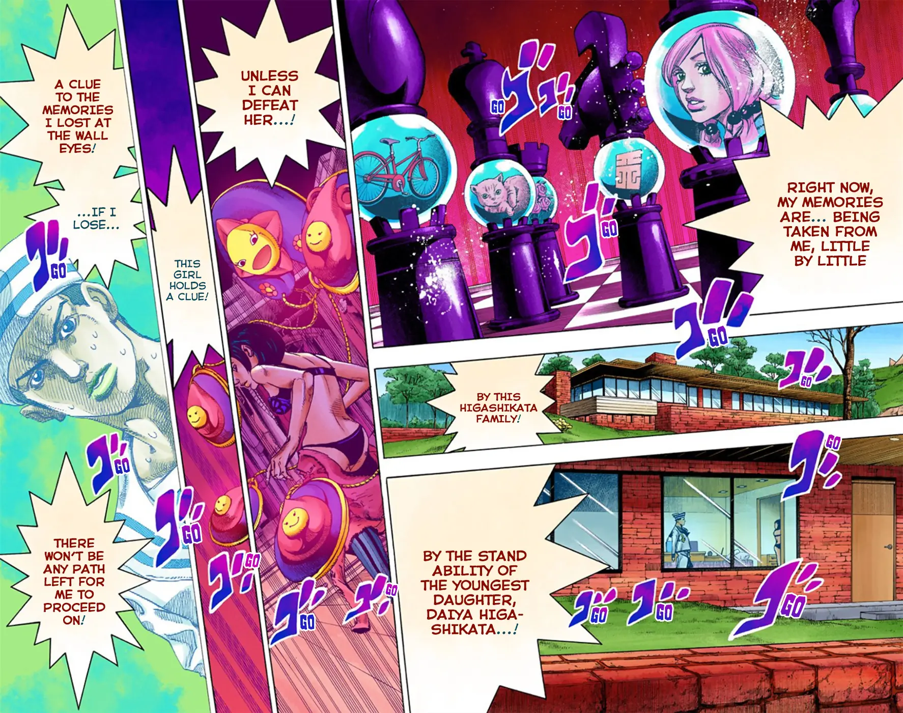 JoJo's Bizarre Adventure, Part 8: JoJolion Colored Manga — Chapter 10 — Page 8