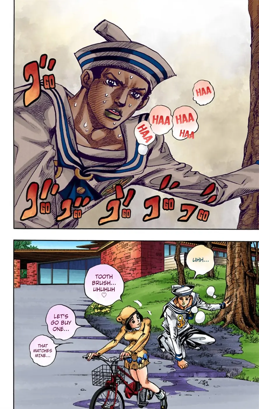 JoJo's Bizarre Adventure, Part 8: JoJolion Colored Manga — Chapter 10 — Page 27