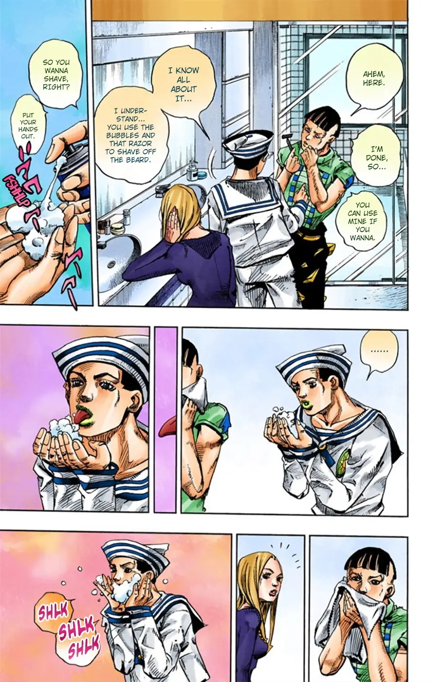 JoJo's Bizarre Adventure, Part 8: JoJolion Colored Manga — Chapter 11 — Page 10
