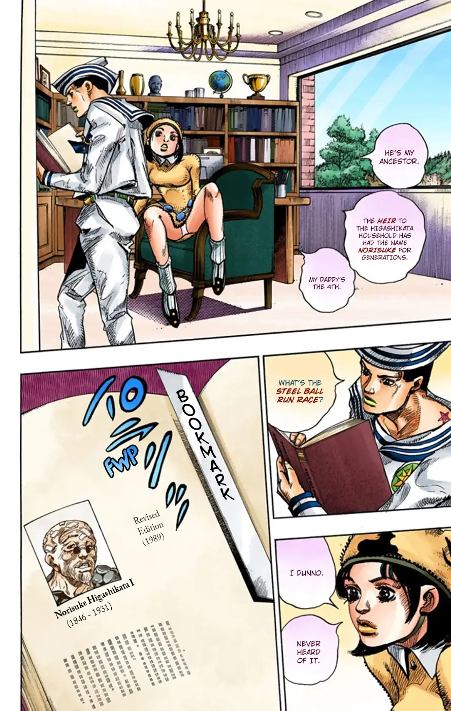 JoJo's Bizarre Adventure, Part 8: JoJolion Colored Manga — Chapter 11 — Page 18