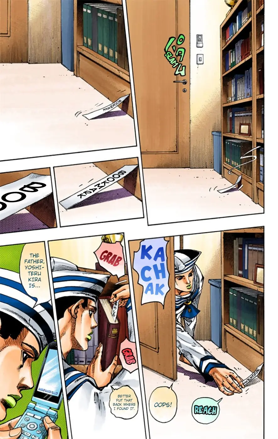 JoJo's Bizarre Adventure, Part 8: JoJolion Colored Manga — Chapter 11 — Page 29