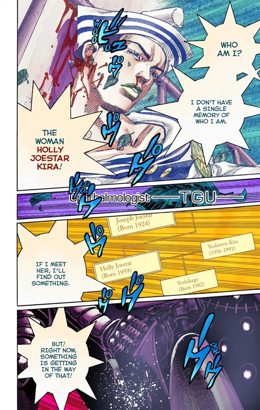 JoJo's Bizarre Adventure, Part 8: JoJolion Colored Manga — Chapter 13 — Page 3