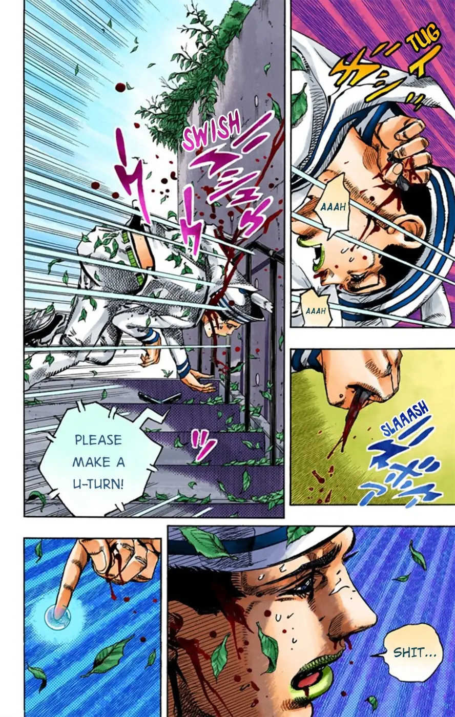 JoJo's Bizarre Adventure, Part 8: JoJolion Colored Manga — Chapter 13 — Page 8