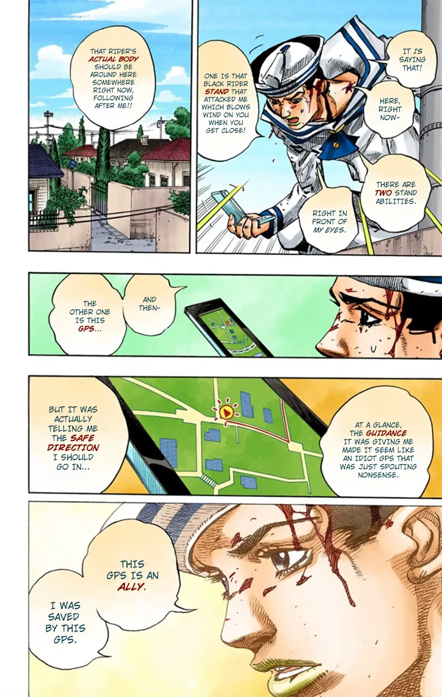 JoJo's Bizarre Adventure, Part 8: JoJolion Colored Manga — Chapter 13 — Page 27