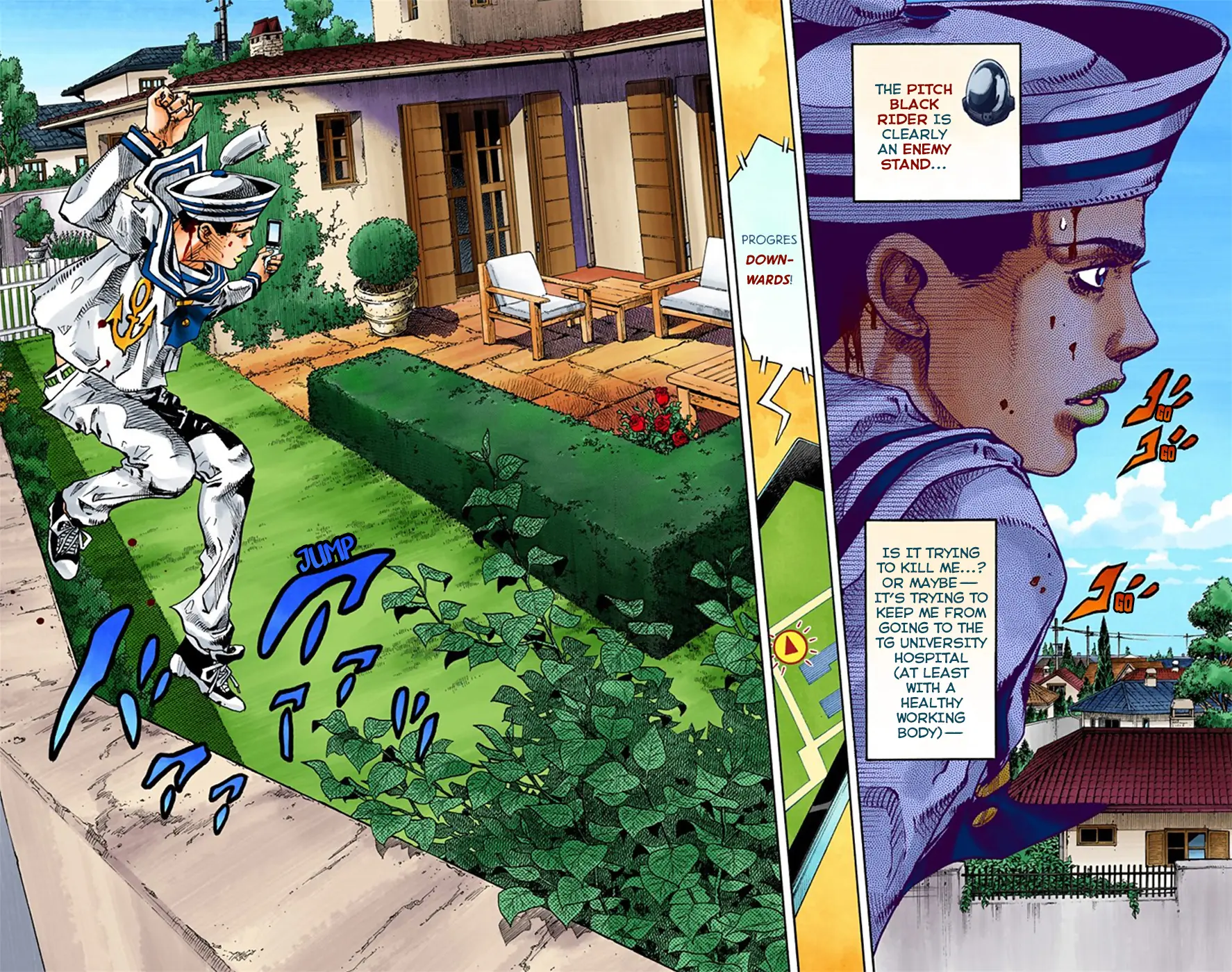 JoJo's Bizarre Adventure, Part 8: JoJolion Colored Manga — Chapter 14 — Page 20