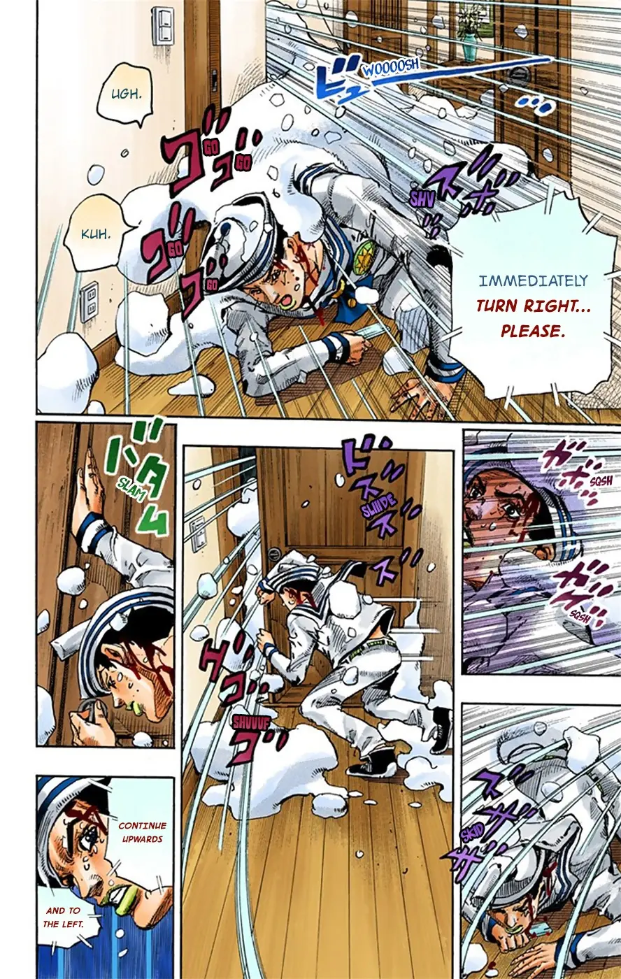 JoJo's Bizarre Adventure, Part 8: JoJolion Colored Manga — Chapter 14 — Page 28