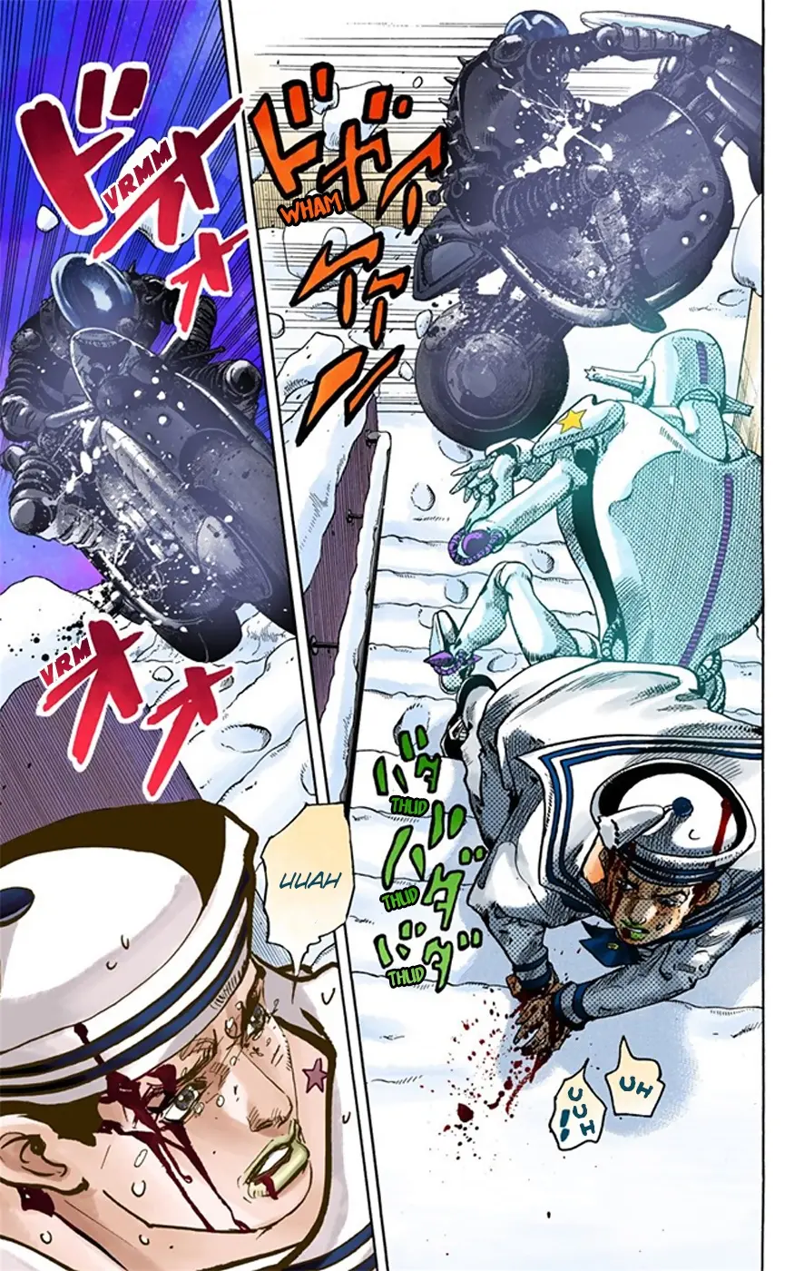 JoJo's Bizarre Adventure, Part 8: JoJolion Colored Manga — Chapter 14 — Page 37