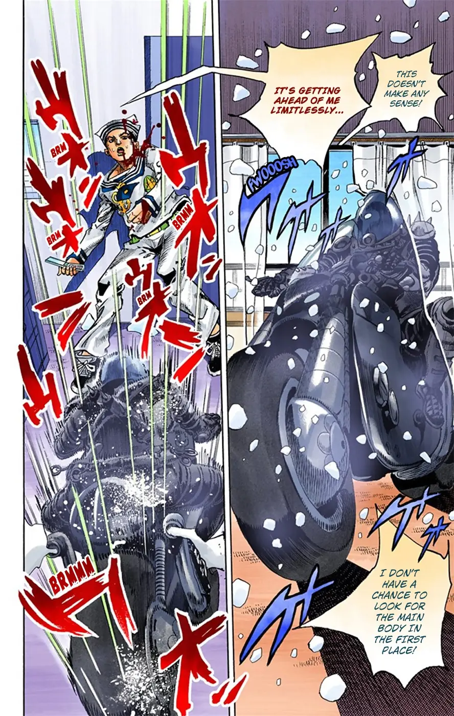 JoJo's Bizarre Adventure, Part 8: JoJolion Colored Manga — Chapter 14 — Page 40