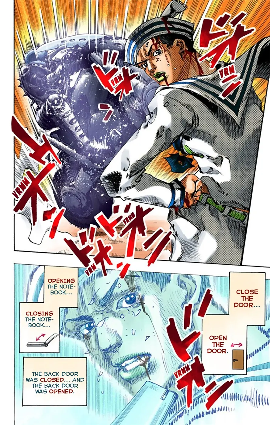 JoJo's Bizarre Adventure, Part 8: JoJolion Colored Manga — Chapter 14 — Page 42