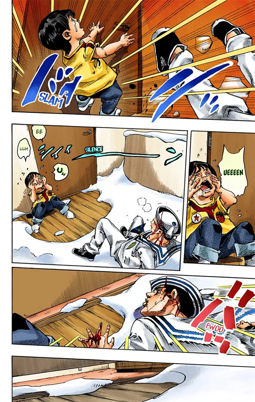 JoJo's Bizarre Adventure, Part 8: JoJolion Colored Manga — Chapter 14 — Page 44