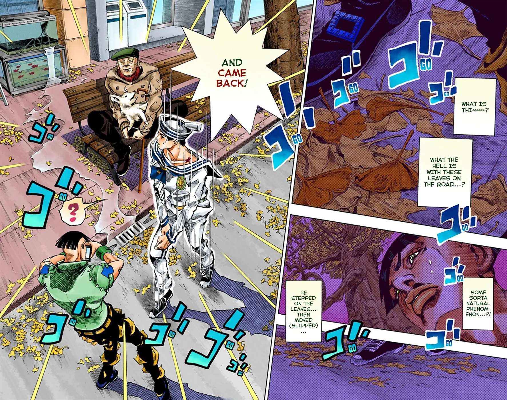 JoJo's Bizarre Adventure, Part 8: JoJolion Colored Manga — Chapter 19 — Page 8