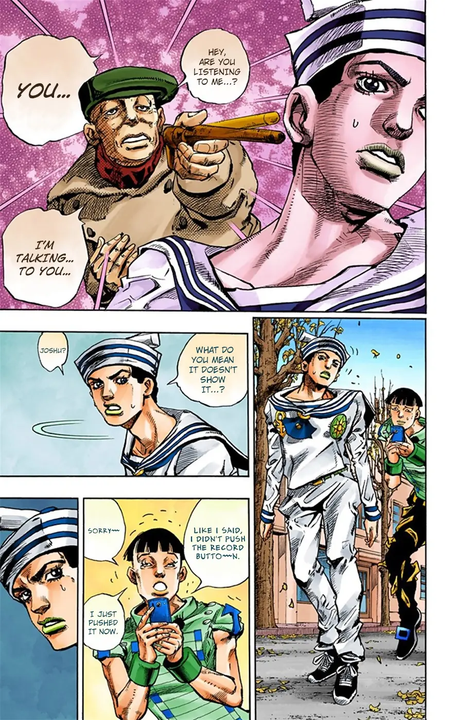 JoJo's Bizarre Adventure, Part 8: JoJolion Colored Manga — Chapter 19 — Page 10