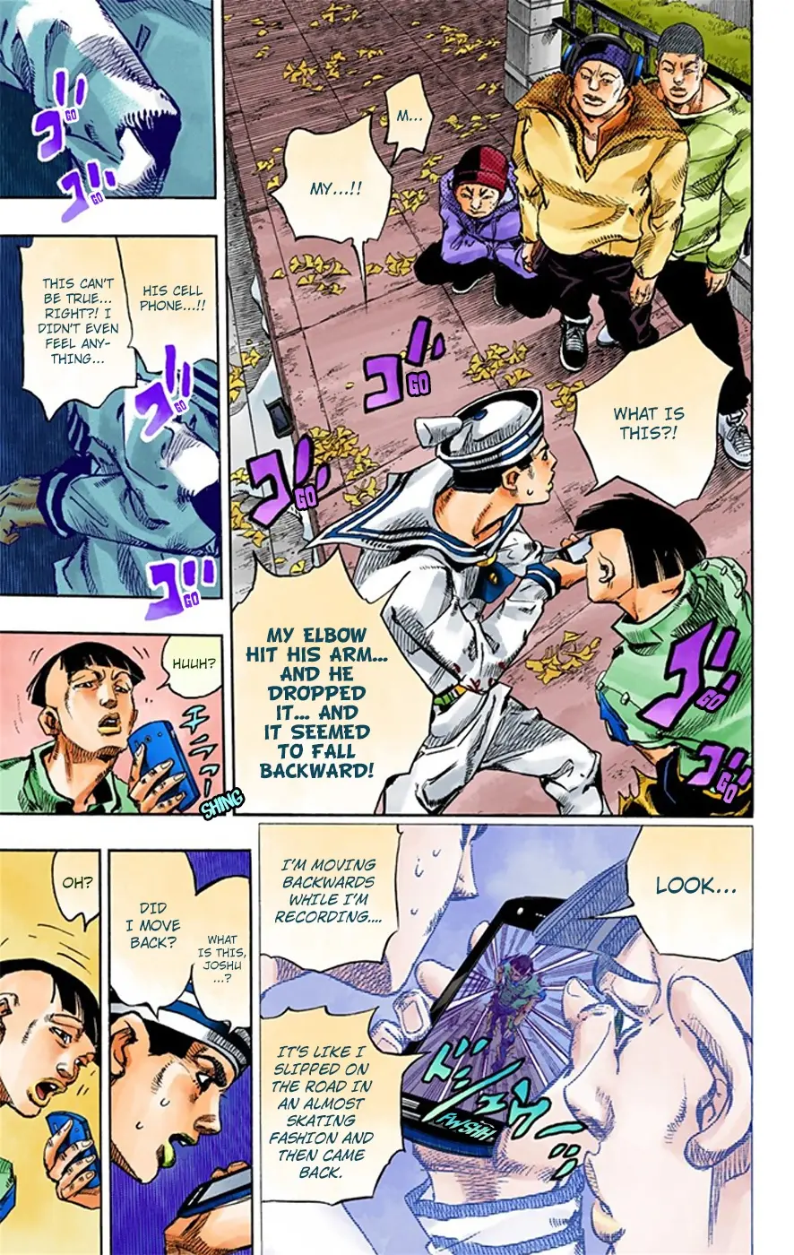 JoJo's Bizarre Adventure, Part 8: JoJolion Colored Manga — Chapter 19 — Page 31