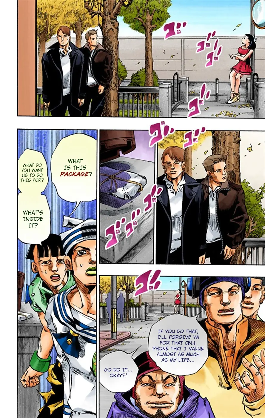 JoJo's Bizarre Adventure, Part 8: JoJolion Colored Manga — Chapter 19 — Page 37