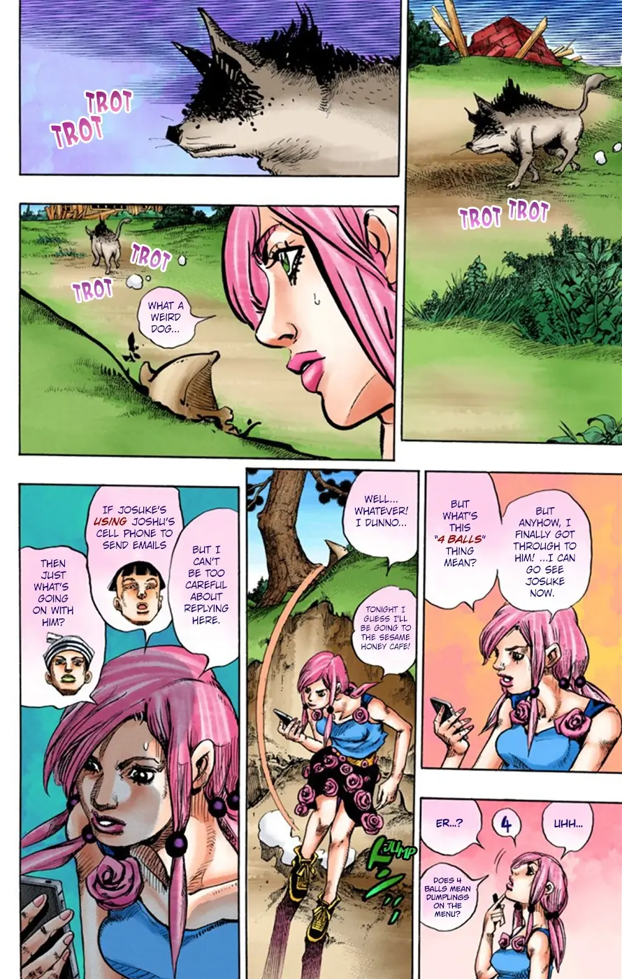 JoJo's Bizarre Adventure, Part 8: JoJolion Colored Manga — Chapter 24 — Page 15
