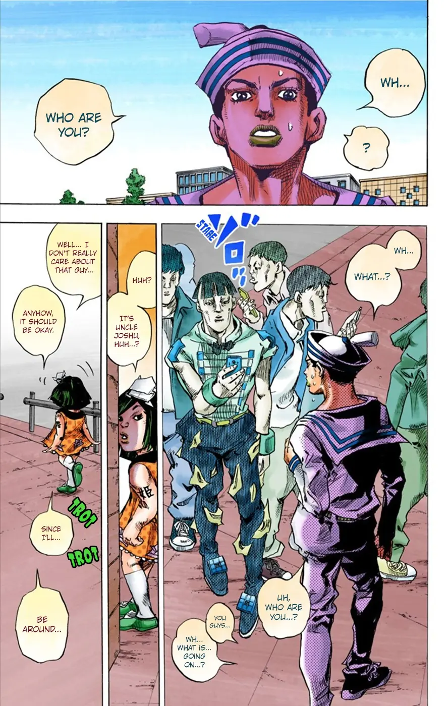 JoJo's Bizarre Adventure, Part 8: JoJolion Colored Manga — Chapter 25 — Page 13