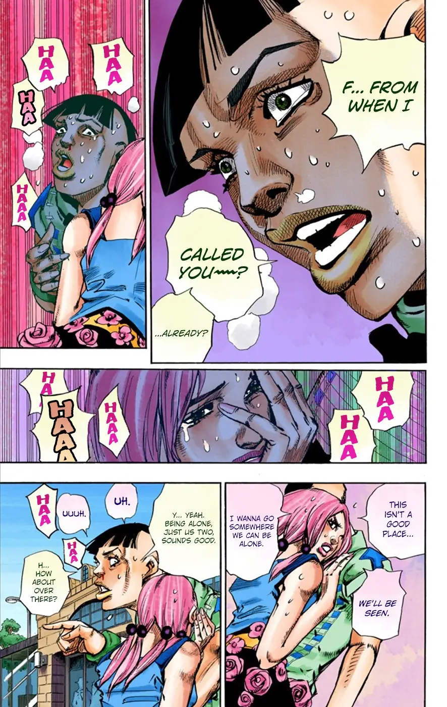 JoJo's Bizarre Adventure, Part 8: JoJolion Colored Manga — Chapter 25 — Page 25