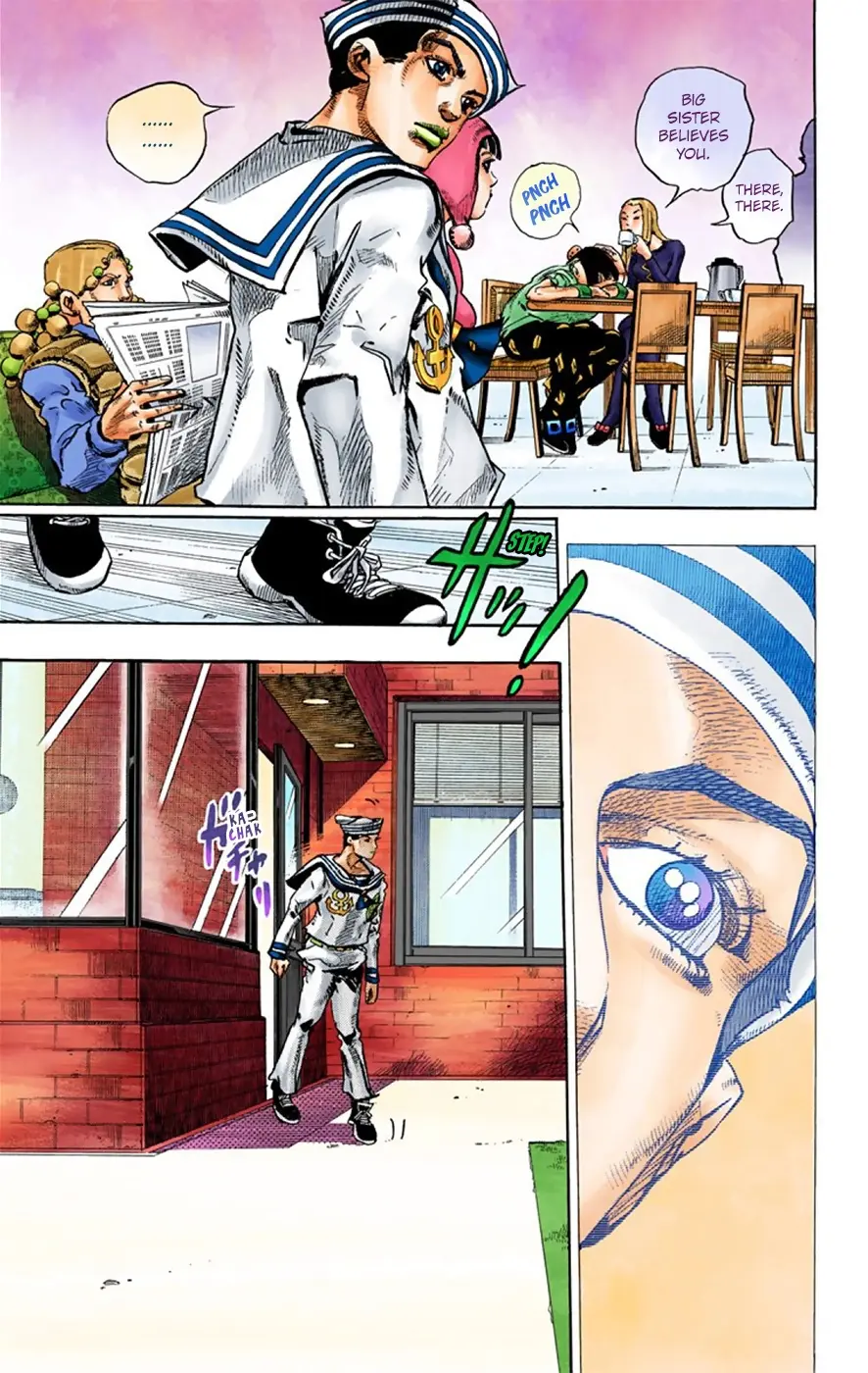 JoJo's Bizarre Adventure, Part 8: JoJolion Colored Manga — Chapter 27 — Page 16