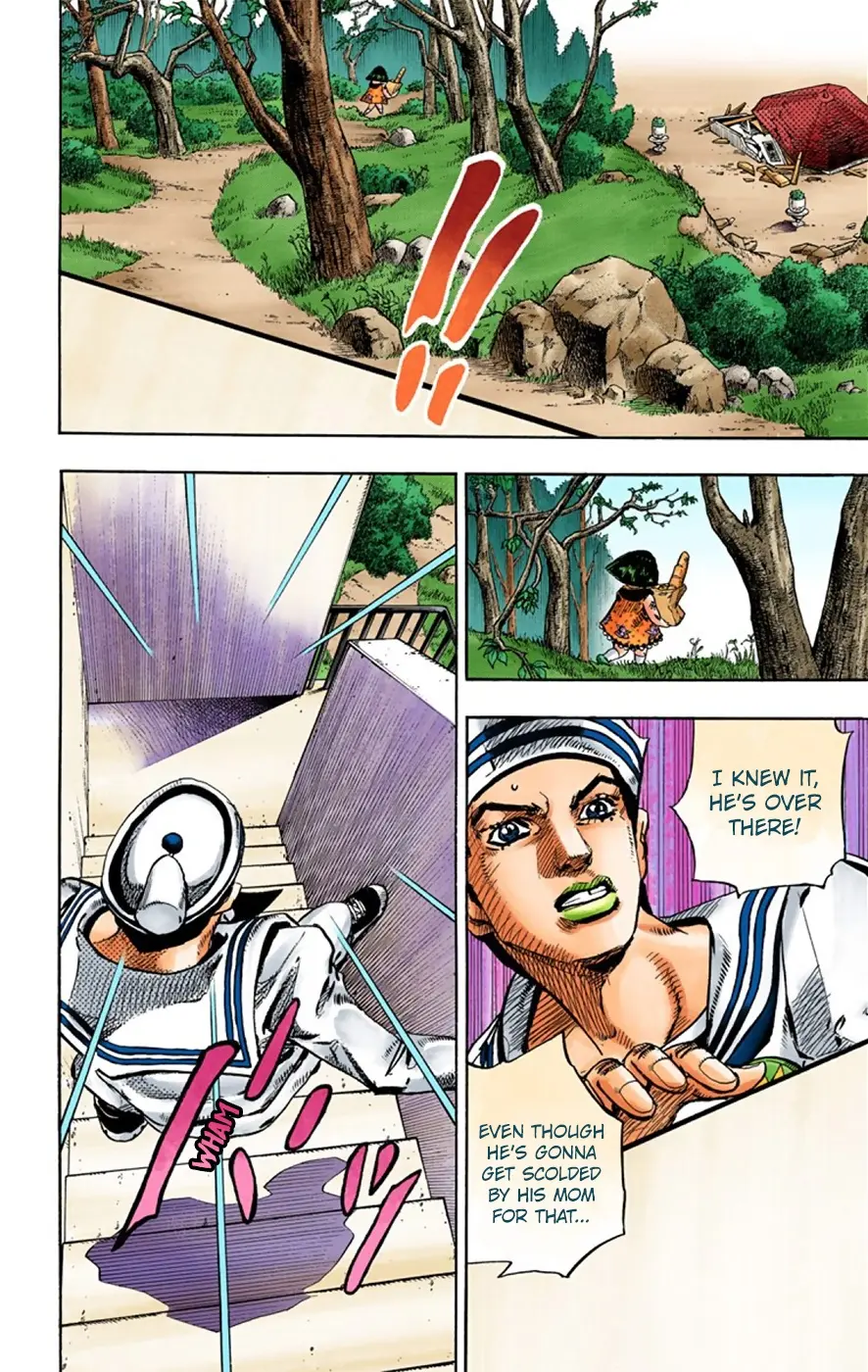JoJo's Bizarre Adventure, Part 8: JoJolion Colored Manga — Chapter 27 — Page 18