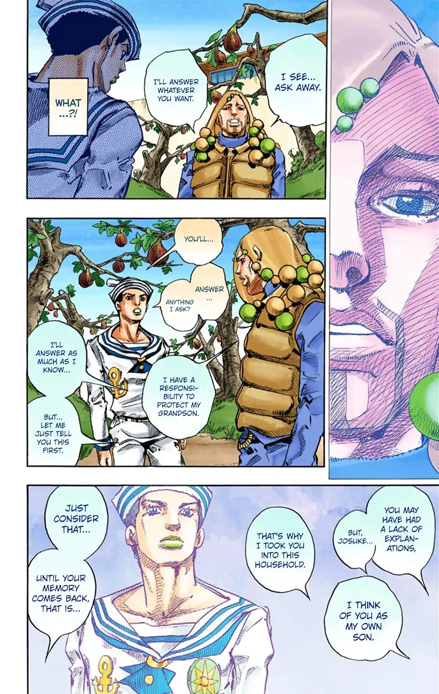 JoJo's Bizarre Adventure, Part 8: JoJolion Colored Manga — Chapter 27 — Page 23